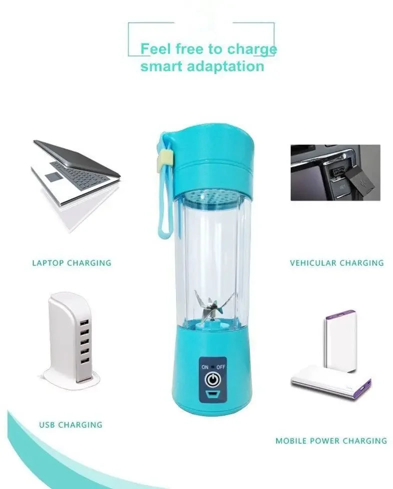 Portable USB Mini Electric Juicer - Smoothie & Milkshake Maker