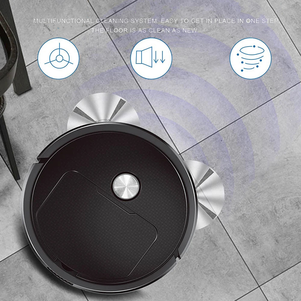 3-in-1 Robot Vacuum Cleaner