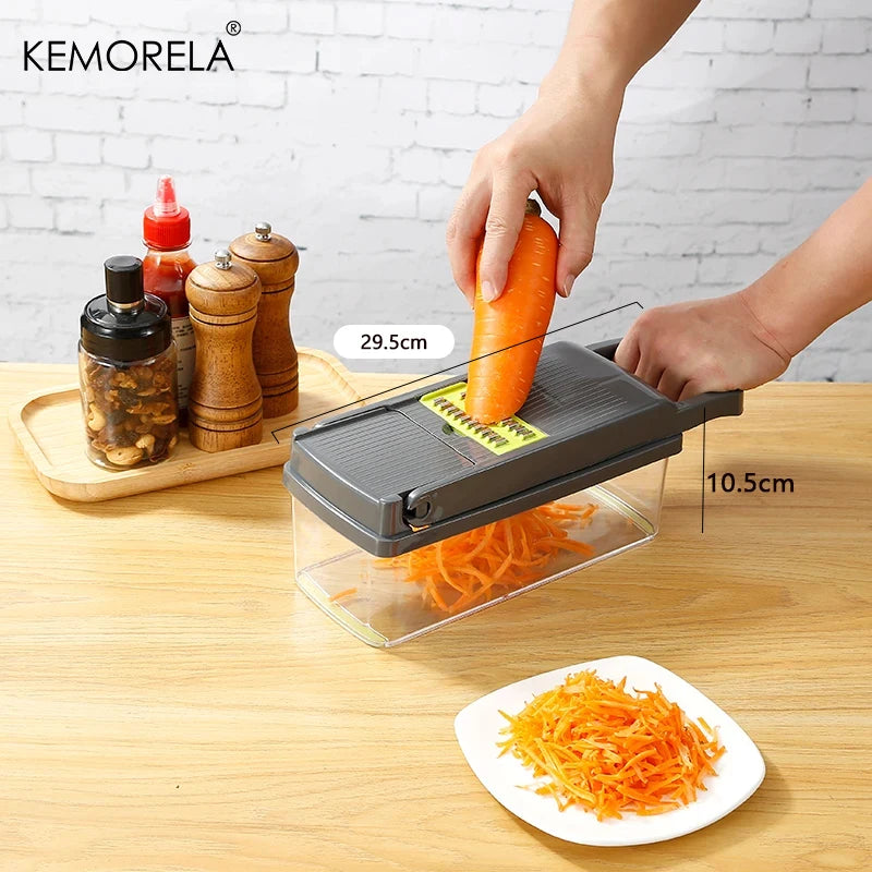 14-in-1 Multifunctional Vegetable Chopper & Slicer